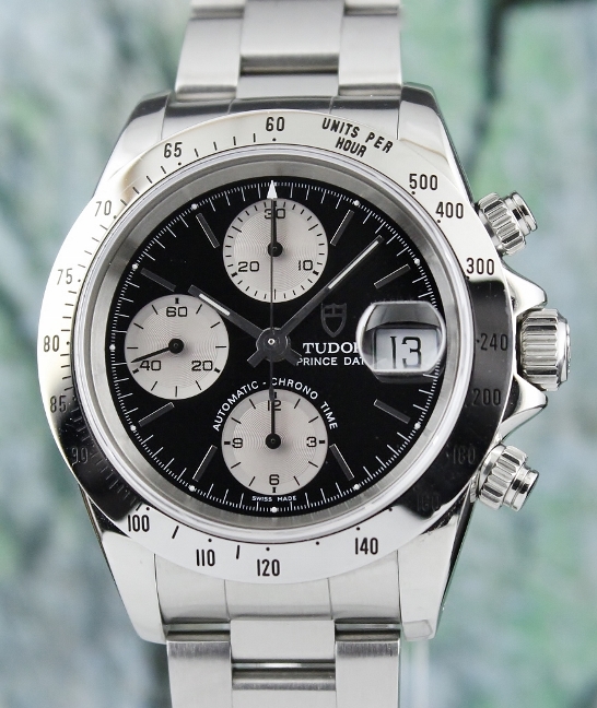 (image for) UNPOLISHED TUDOR PRINCE DATE CHRONOGRAPH WATCH (DAYTONA VERSION) / 79280P
